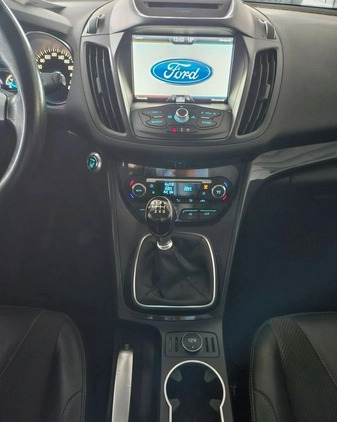 Ford Kuga cena 58900 przebieg: 159029, rok produkcji 2015 z Olsztynek małe 529